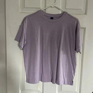 Old Navy Cropped Purple Top Size Small